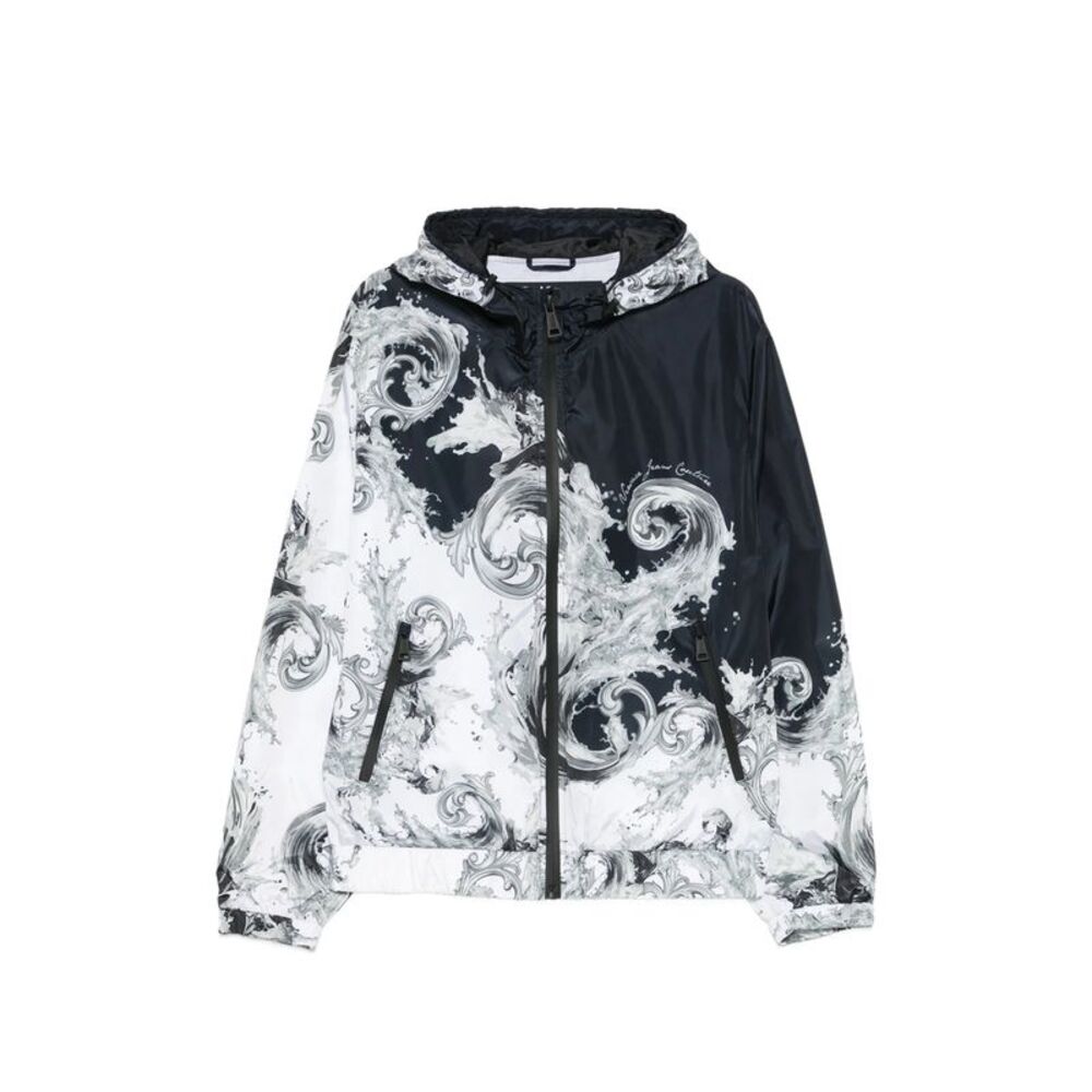 Versace Jeans Couture White Jackets - Hooded Jackets Men